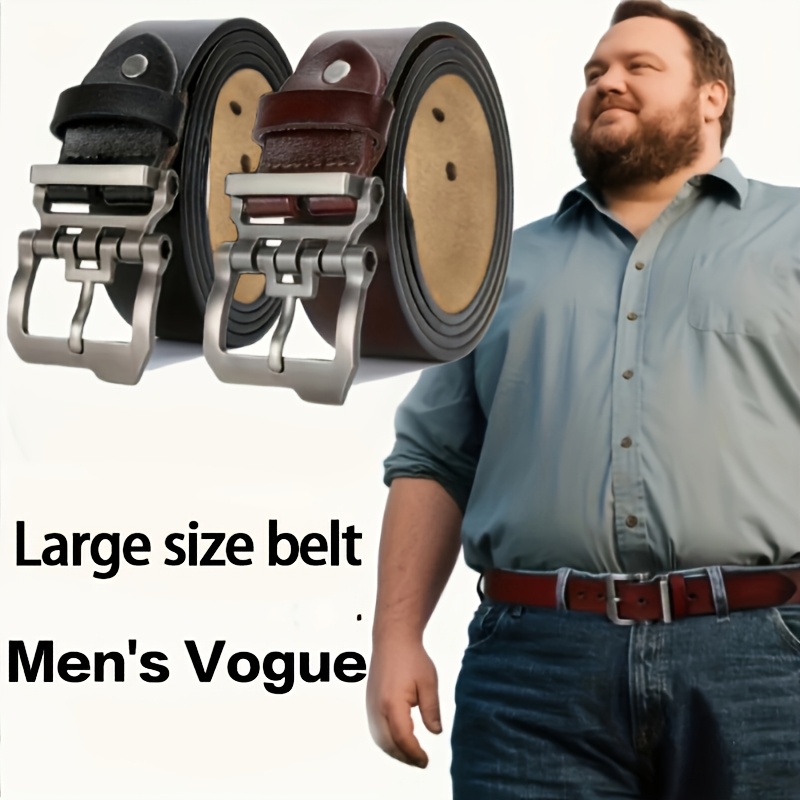 Men Formal Wear With Jeans - 110-165cm Plus Size Herenriem van echt