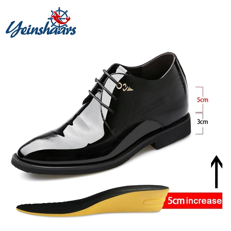 Young Men Formal Wear - 3/6/8 Cm Lift Schoenen Mannen Kleding