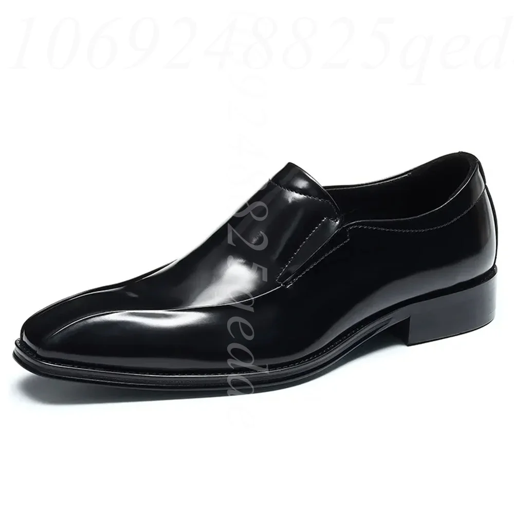 Men'S Formal Office Wear Shoes - Handgemaakte vintage veterschoenen voor heren, retro