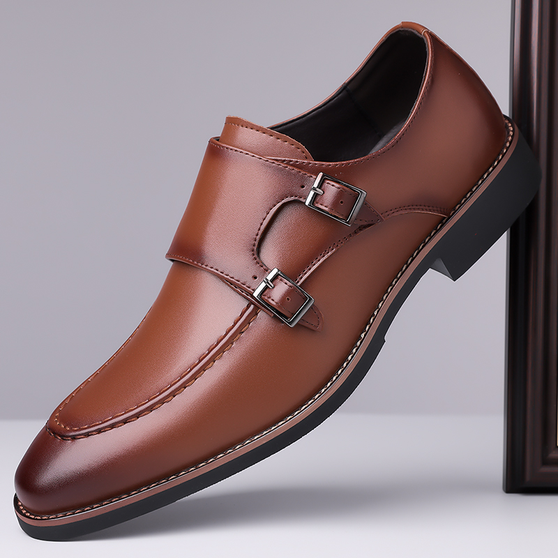 Men'S Formal Office Wear Shoes - Heren instappers van leer, formele Derby