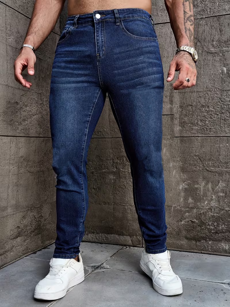 Men Formal Wear With Jeans - Stretchjeans voor heren - Geschikt voor