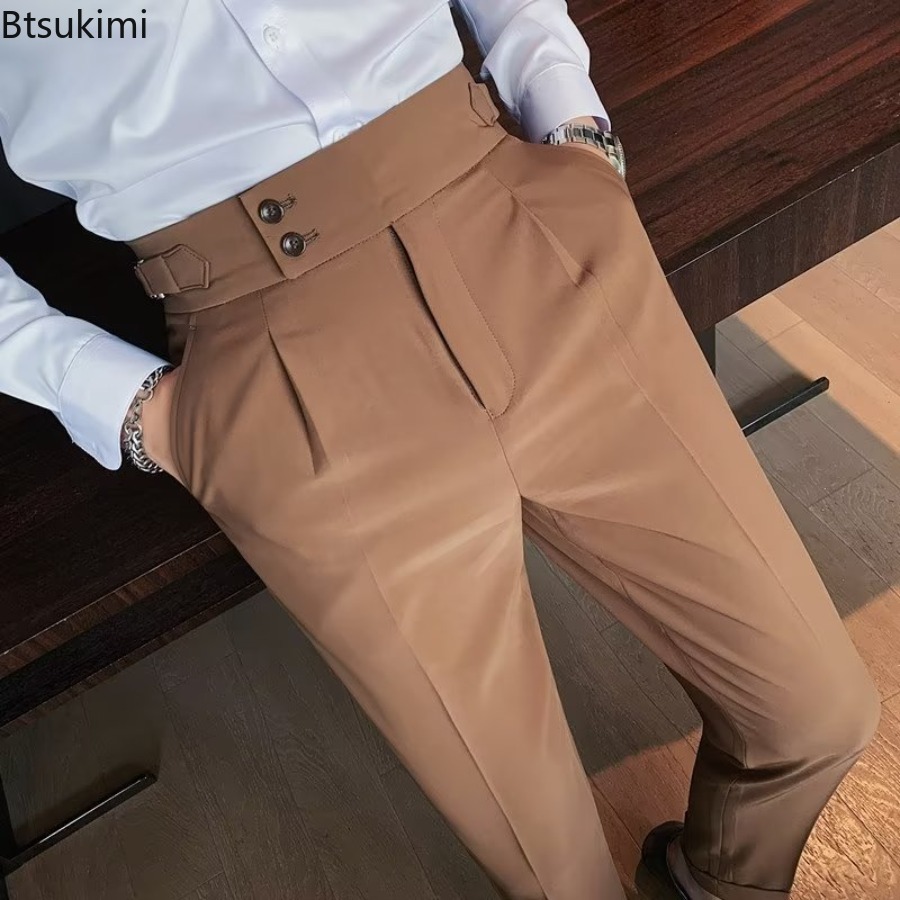 Young Men Formal Wear - Nieuwe 2026 Heren Effen Kleur Pak