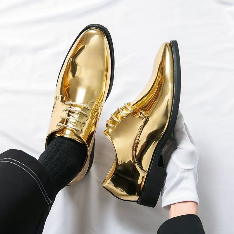 Men'S Formal Party Wear Shoes - Dagelijkse puntige leren schoenen voor heren,