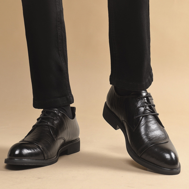 Leren Oxford schoenen met meta - Men'S Formal Party Wear Shoes recensie en prijs