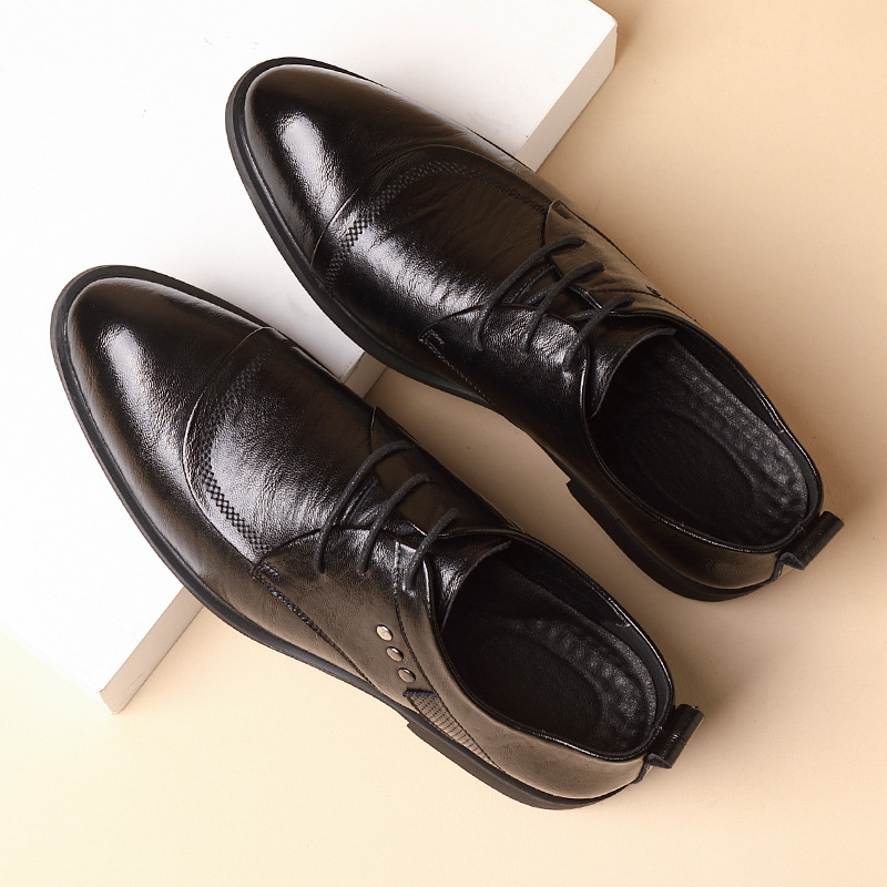 Leren Oxford schoenen met meta - Men'S Formal Party Wear Shoes recensie en prijs