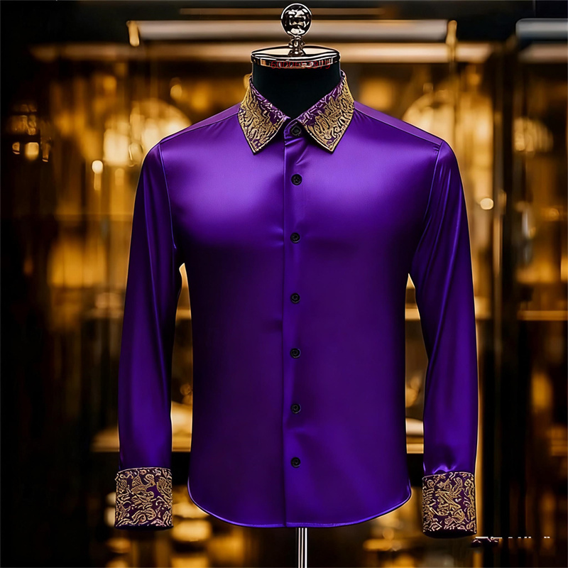Heren etnische stijl prachtig  - Men Formal Party Wear Shirt recensie en prijs
