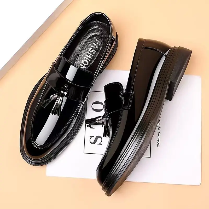 Zwarte Sociale Schoen Voor Man - Young Men Formal Wear recensie en prijs