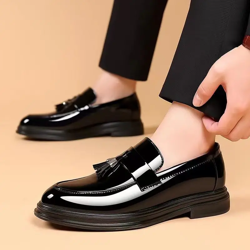 Zwarte Sociale Schoen Voor Man - Young Men Formal Wear recensie en prijs