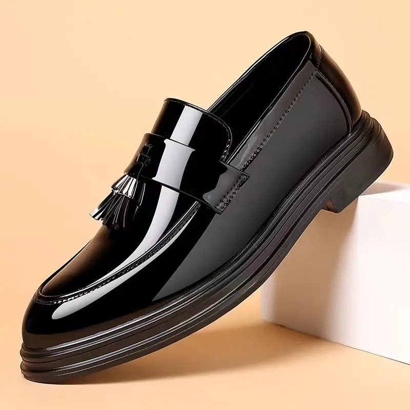 Zwarte Sociale Schoen Voor Man - Young Men Formal Wear recensie en prijs