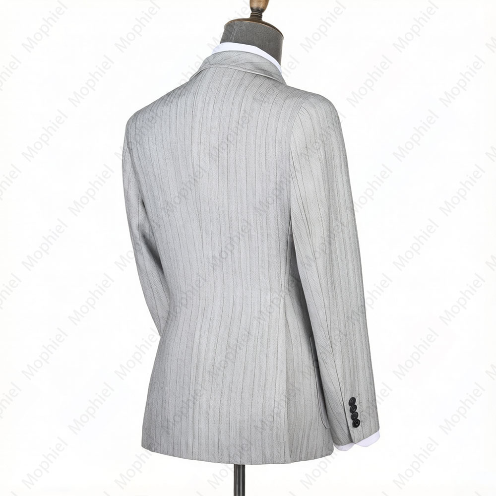 Mophiel Lichtgrijs Herenpak Ge - Men Formal Wear Office recensie en prijs