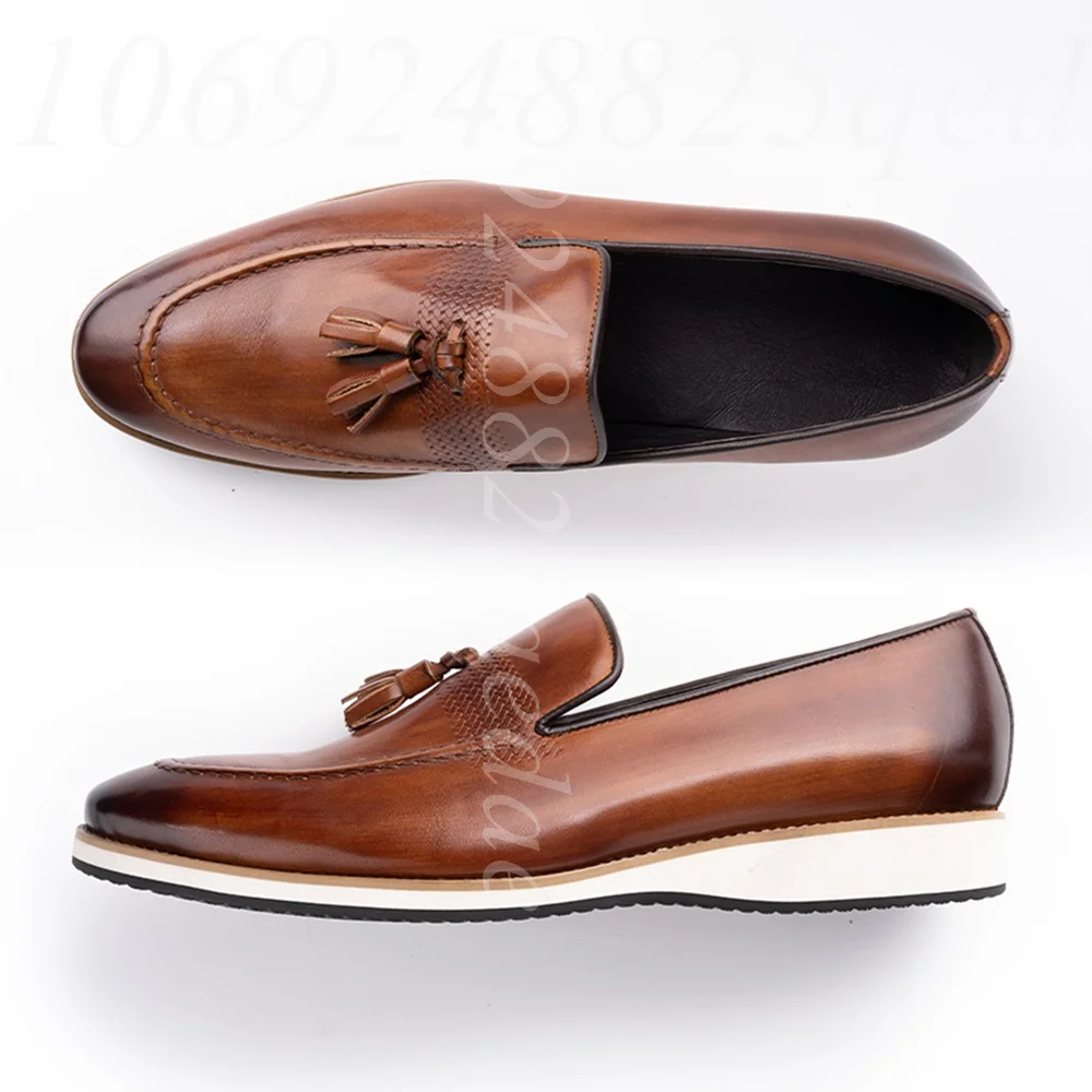 Heren instappers met kwastjes, - Men'S Formal Office Wear Shoes recensie en prijs