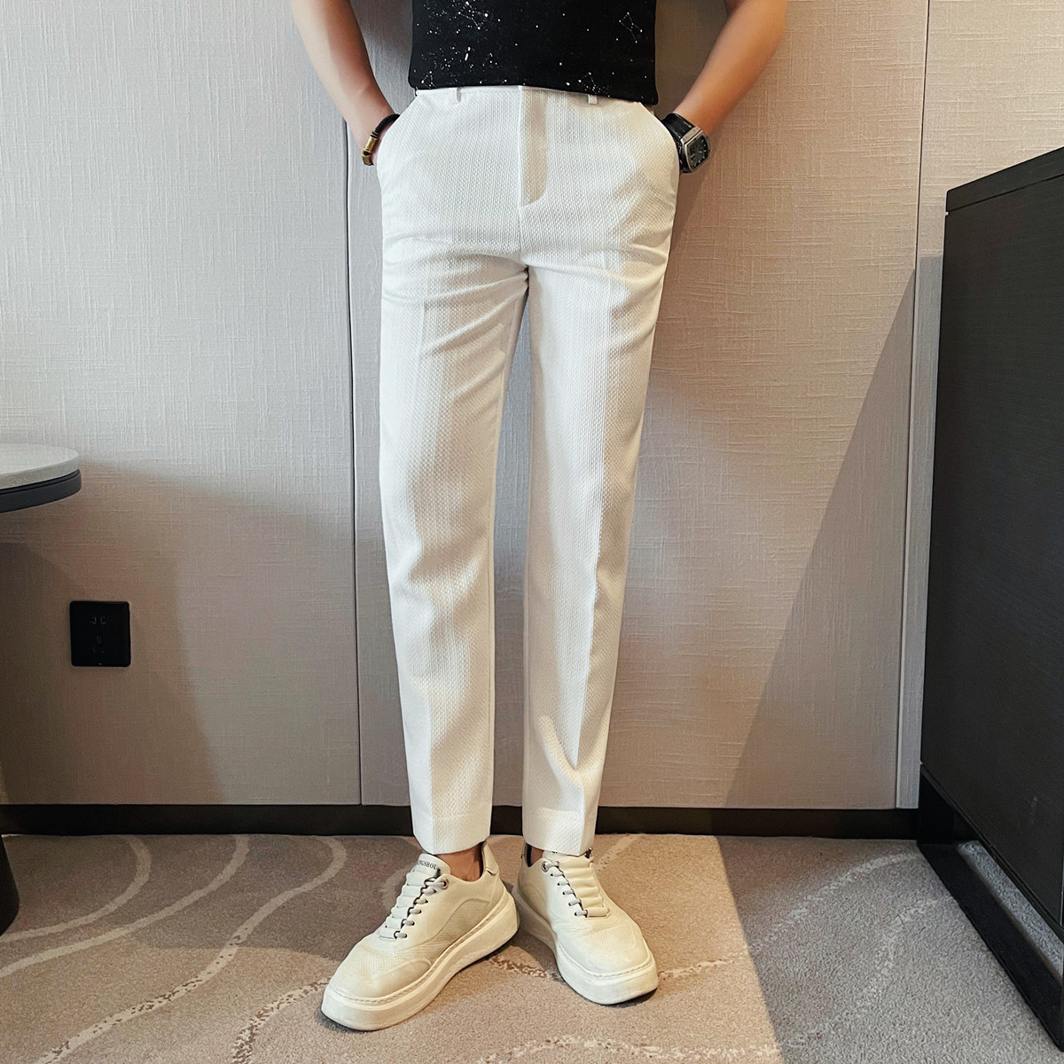 2023 Lente Zomer Nieuwe Mannen - Young Men Formal Wear recensie en prijs