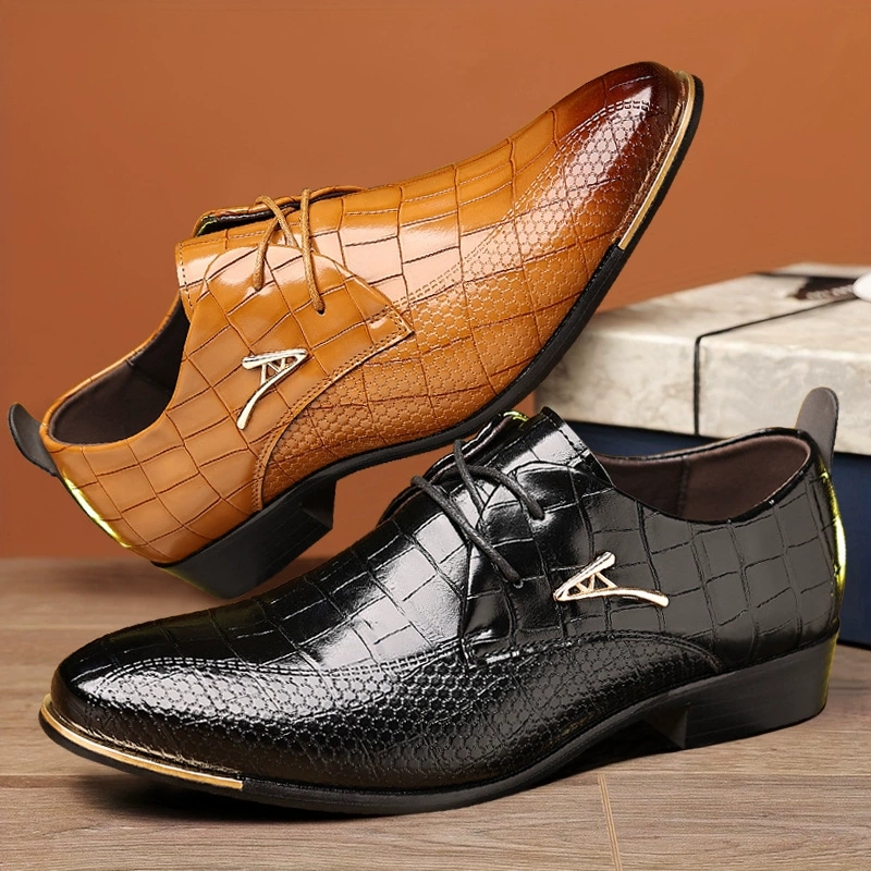 Mode PU lederen schoenen heren - Young Men Formal Wear recensie en prijs