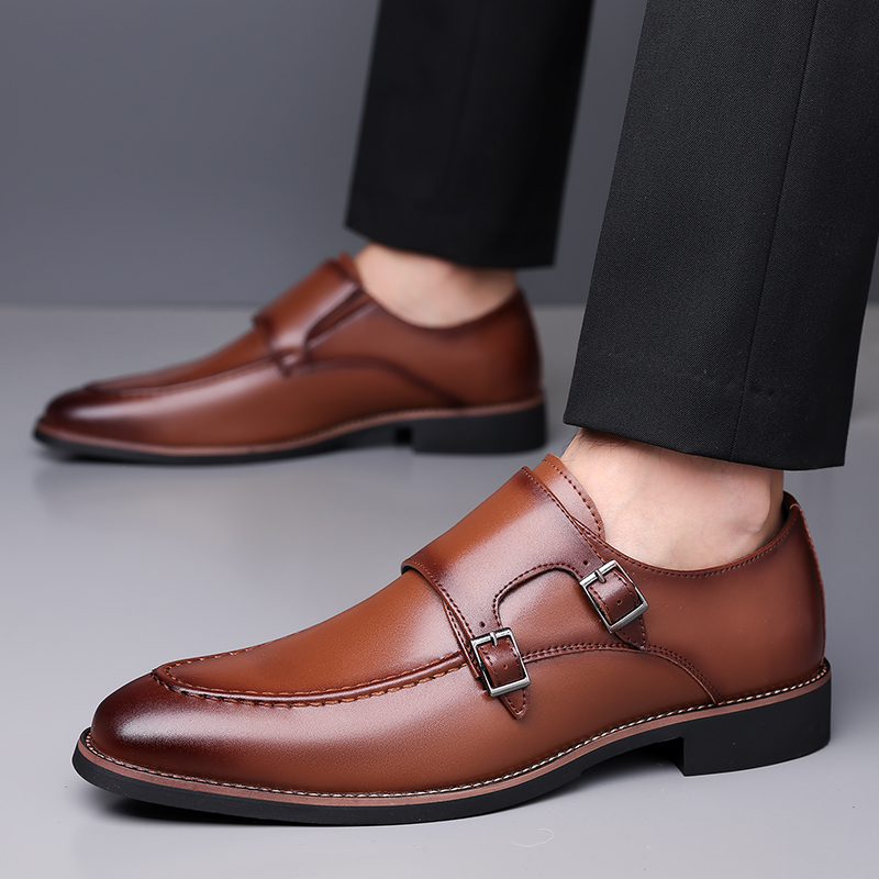 Heren instappers van leer, for - Men'S Formal Office Wear Shoes recensie en prijs