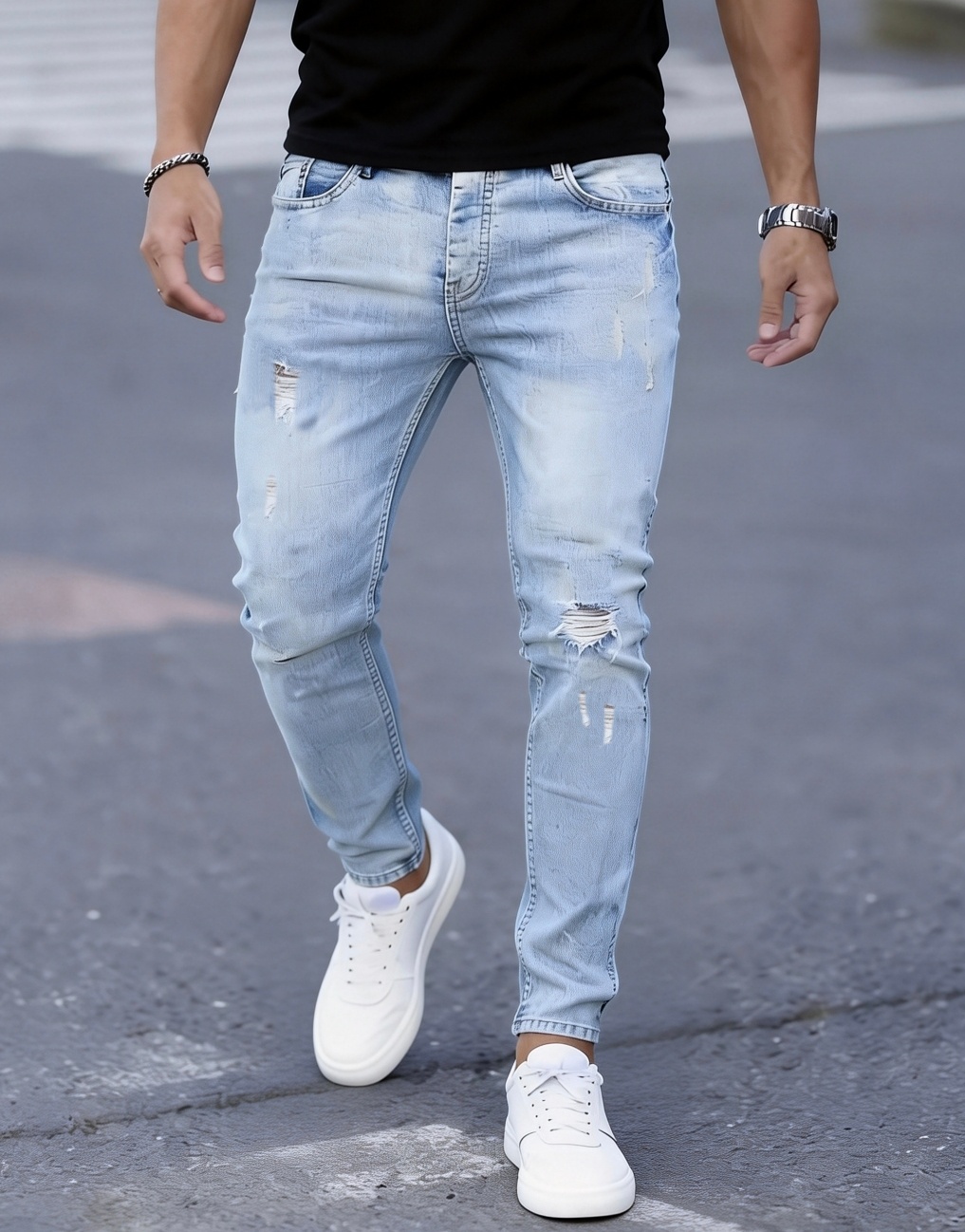 Slim-fit stretch jeans voor he - Men Formal Wear With Jeans recensie en prijs