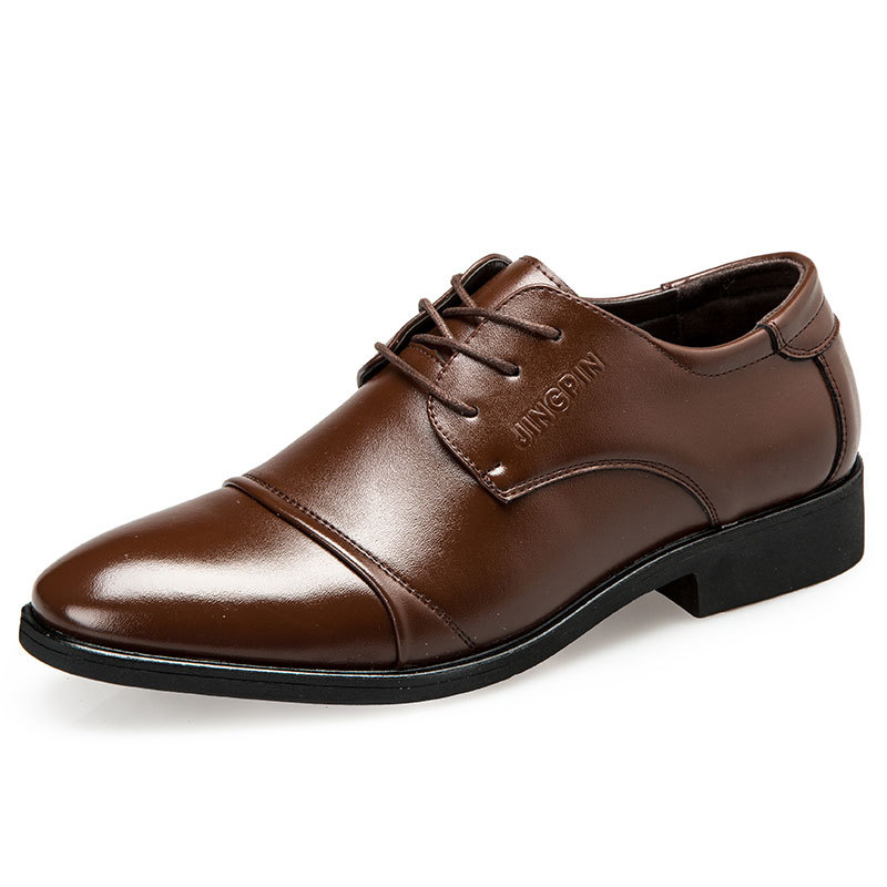 Grote leren herenschoenen, zak - Men'S Formal Party Wear Shoes recensie en prijs