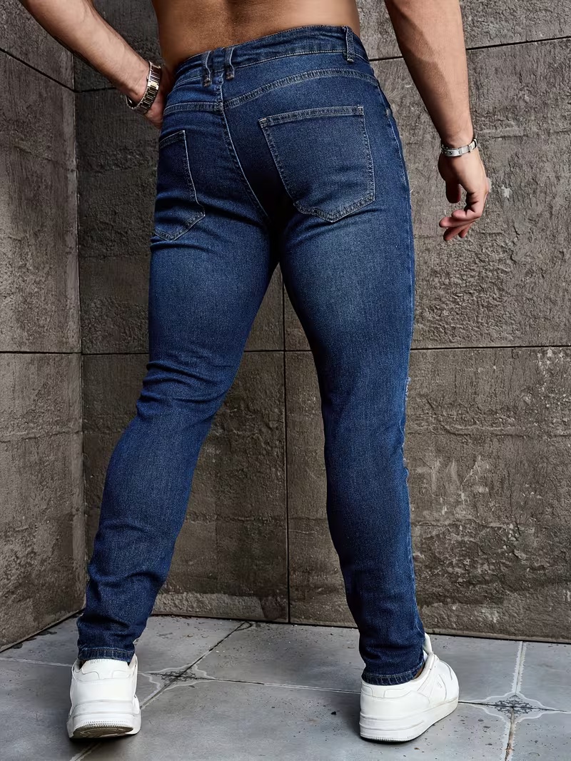 Stretchjeans voor heren - Gesc - Men Formal Wear With Jeans recensie en prijs