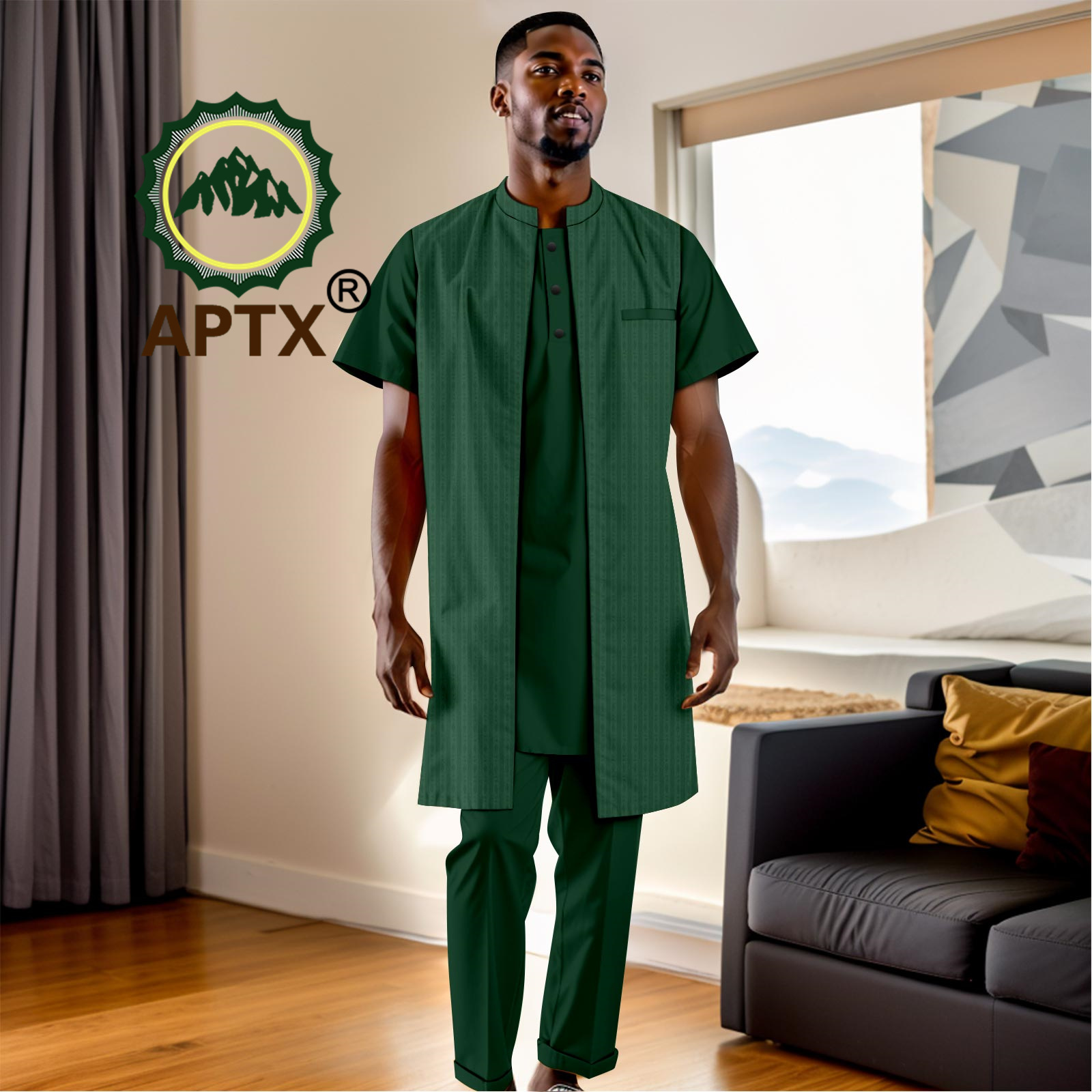 Afrikaanse kleding voor mannen - Men Formal Party Wear Shirt recensie en prijs