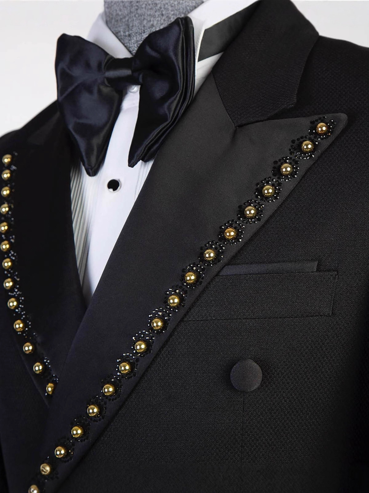 Dubbelgeknoopte, met kralen ve - Men Formal Wear Wedding recensie en prijs