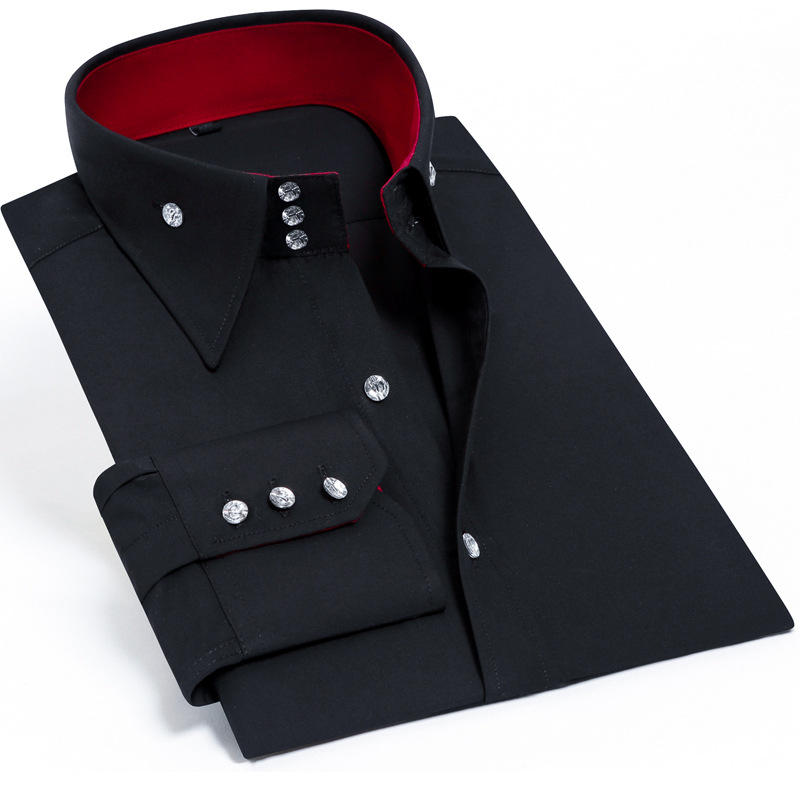 Luxe heren slim fit overhemd m - Men Formal Party Wear Shirt recensie en prijs