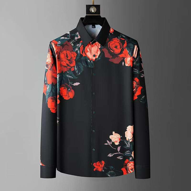 Luxe Hoge Kwaliteit Heren Vint - Men Formal Party Wear Shirt recensie en prijs