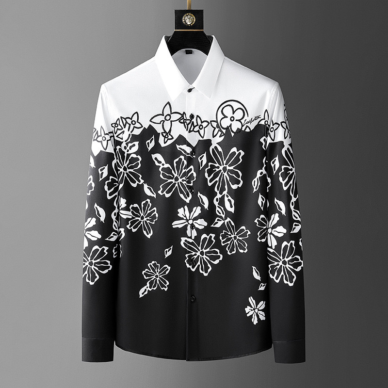 Luxe Hoge Kwaliteit Heren Vint - Men Formal Party Wear Shirt recensie en prijs