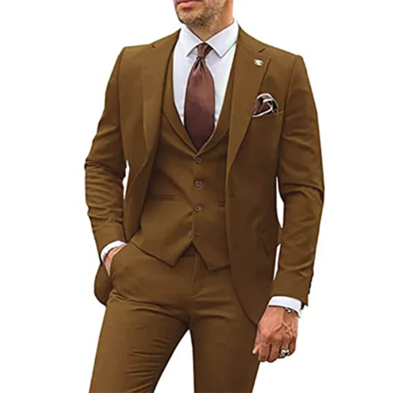 Herenpak voor bruiloft 3-delig - Men Formal Party Wear Dress recensie en prijs